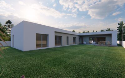 Terreno no Carriço com projeto aprovado
