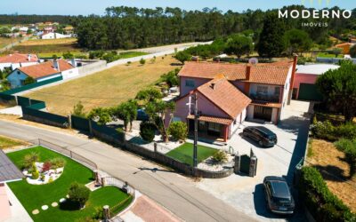 Moradia T5+2 e terreno de construção – Caxaria, Carriço