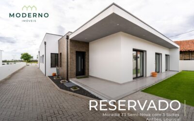 Moradia T3 Semi-Nova com 3 Suítes – Antões, Louriçal